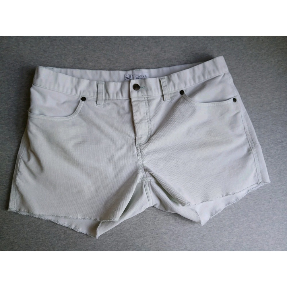 Carve Designs Shorts 8 Oahu Corduroy 3" Resort Beach Cruise Raw Hem Cut Off